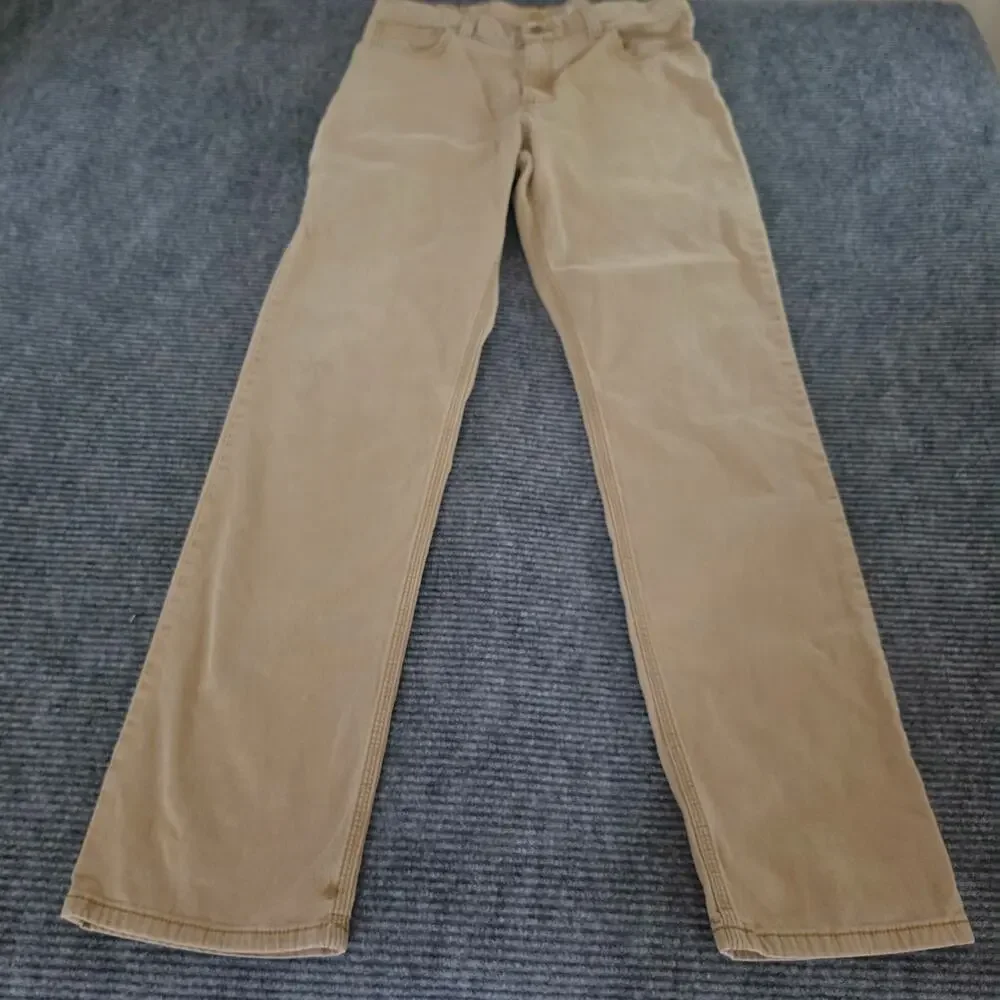 Carhartt Men's Size 34x36 Tan Relaxed Fit Pants